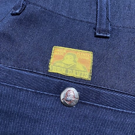 【USED】80'S BEN DAVIS HEAVY TWILL WORK TROUSERS