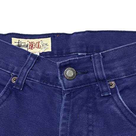 【USED】90'S STUSSY "BIG OL" DUCK WORK PANTS