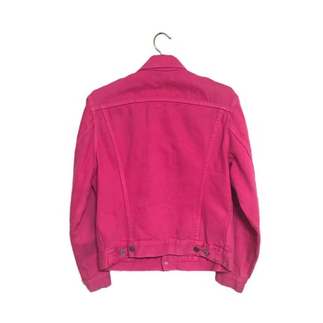 【USED】LEVI'S NEON PINK DENIM JACKET