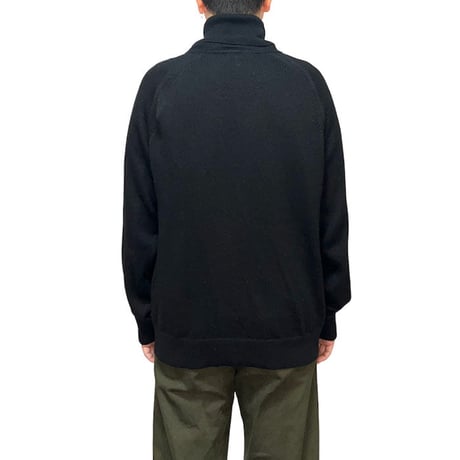 【USED】80'S-90'S GIORGIO ARMANI HI-NECK KNIT SWEATER