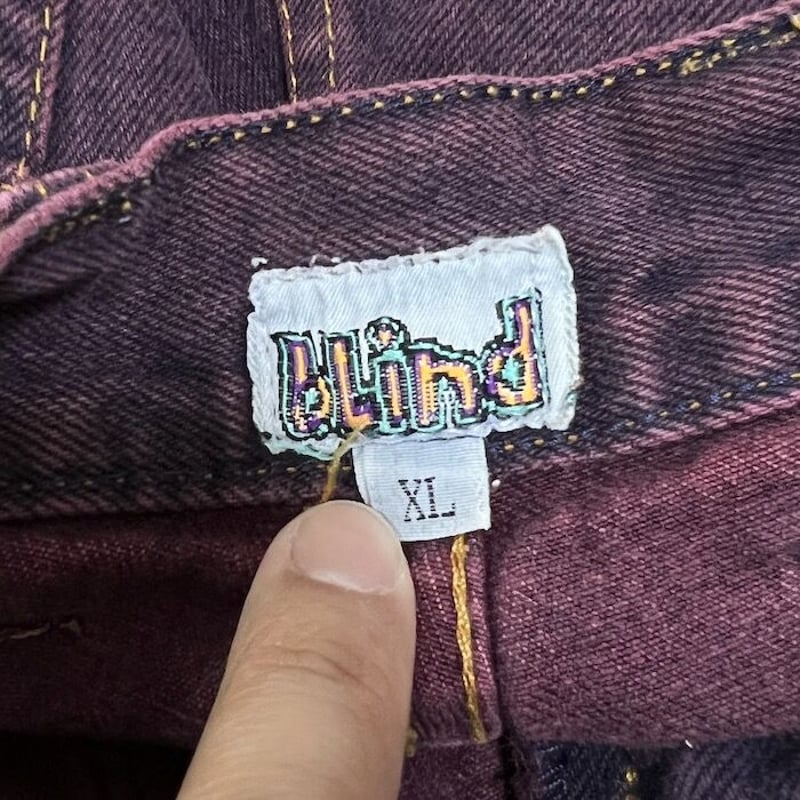 当時物 blind パンツ ブラインド 90s スケート vintage sk8 当時物 blind パンツ ブラインド 90s スケート vintage sk8 当時