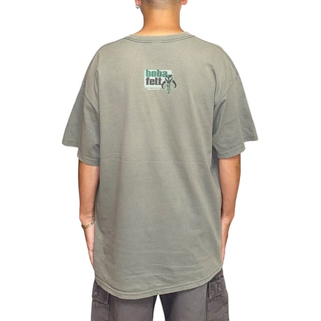 【USED】00's Star Wars Boba Fett × Disneyland Resort Cartoon Graphic T-shirt