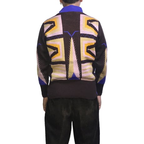 【USED】80'S  WORLDS END "SAVEGE" BOOB-TUBE SWEATER