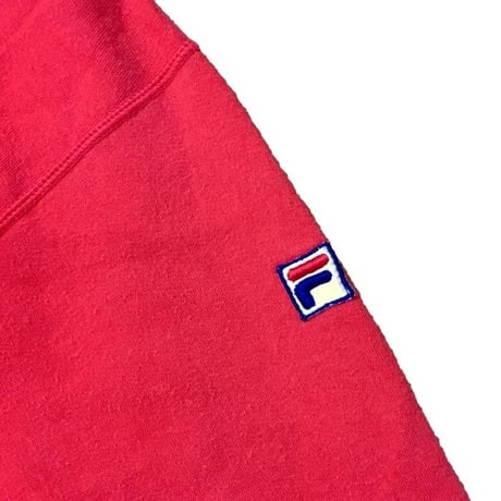 【USED】90'S FILA PULLOVER HOODIE MADE IN ITALY
