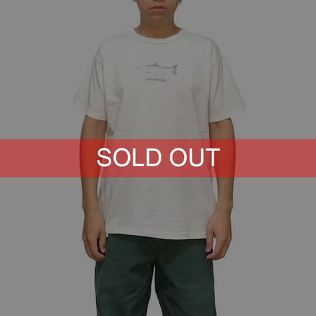 【USED】90'S OLD BANANA REPUBLIC FISHING T-SHIRT