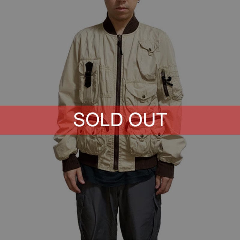 USED】DOLCE & GABBANA 2003SS PARACHUTE JACKET |