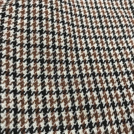 【USED】70'S CORBIN HOUNDSTOOTH WOOL TROUSERS