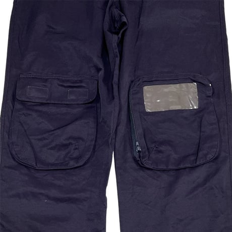 【USED】90'S W.&L.T. FUTURE DETAIL OVERALLS