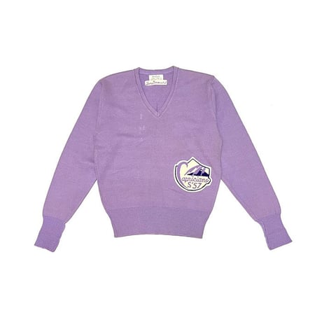 【USED】50'S Criterion CLASS V-NECK WOOL KNIT SWEATER