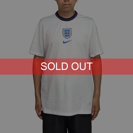 【USED】NIKE ENGLAND 2020-21 S/S SOCCER JERSEY