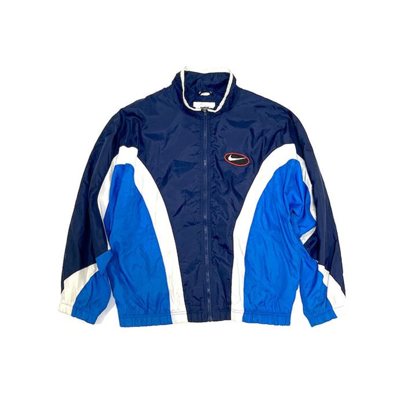 USED】90'S NIKE OVAL LOGO NYLON JACKET | KONBINI USED】90'S NIKE OVAL LOGO NYLON JACKET | KONBINI