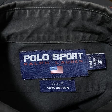 【USED】90'S POLO SPORT OCEN CHALLENGE SHIRT