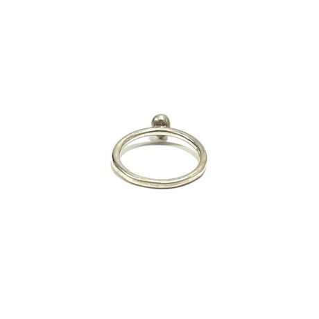 【USED】VINTAGE SKULL NARROW RING