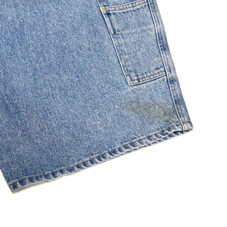 【DEAD STOCK】90's GUESS Jeans USA Workwear Painter Denim shorts