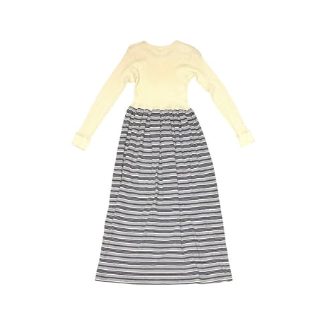 【USED】InHeiding VINTAGE REMAKE DRESS