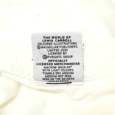【USED】00's ALICE in WONDERLAND CHIBI T-SHIRT
