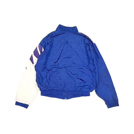 【USED】90'S REEBOK PINWHEEL GRAPHIC NYLON JACKET