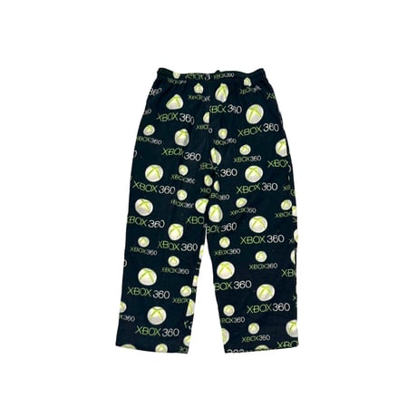 【USED】00's Microsoft XBOX 360 FLEECE PAJAMA PANTS
