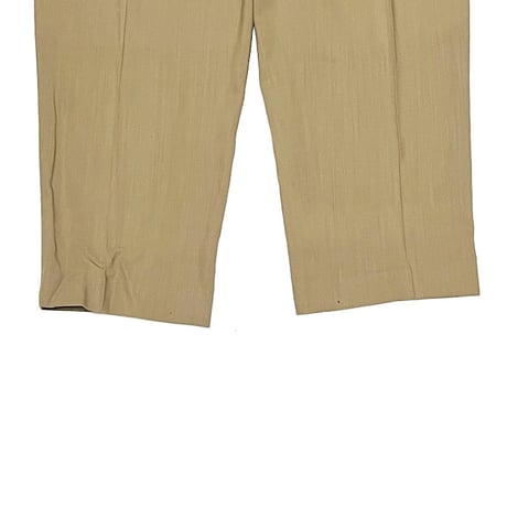 【USED】60'S-70'S SUPER 100'S WOOL SLACKS PANTS BEIGE