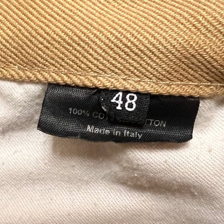 【USED】00's GUCCI COTTON TWILL TROUSERS