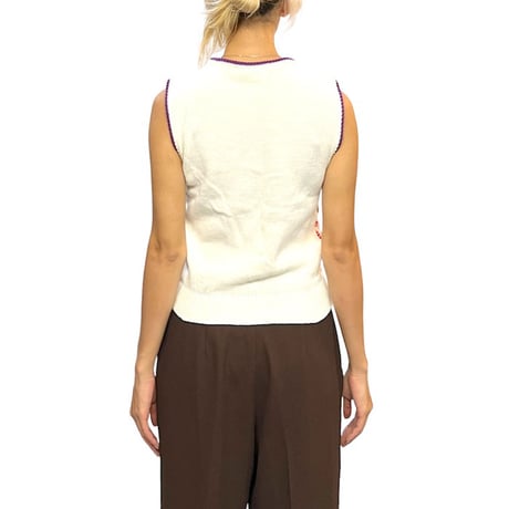 【USED】90's Break Out KNIT VEST