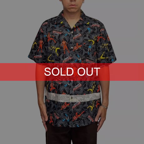 【USED】COMME des GARÇONS HOMME PLUS × Hurricanger 2002SS Aloha Shirt