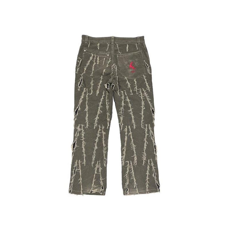 USED】00'S GRIFFIN BLADECUT SLASH PANTS | KONBINI