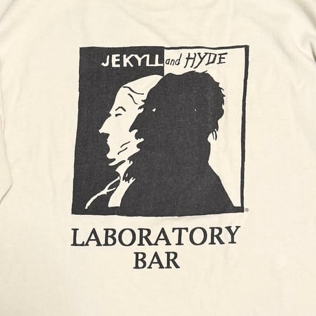 【USED】90's JEKYLL ＆ HYDE'S LABORATORY BAR L/S T-SHIRT