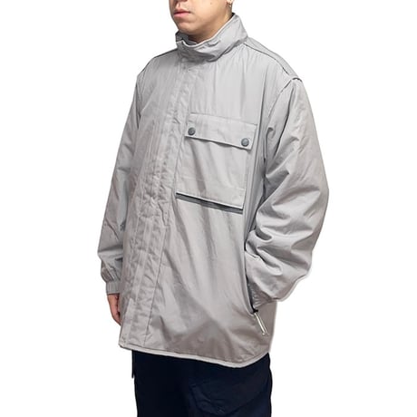 【USED】Early 00's NIKE SINGLE FLAP POCKET JACKET LIGHT GRAY ①