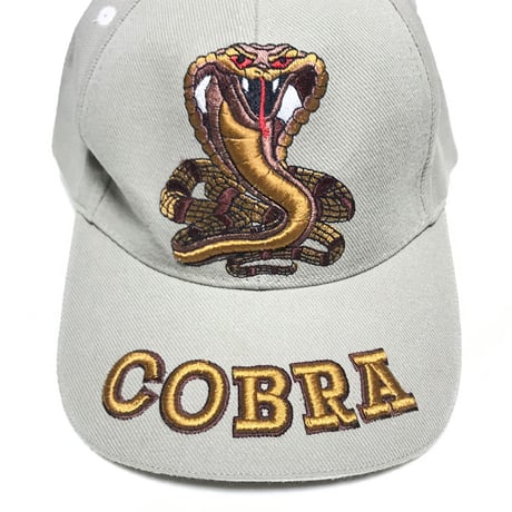 【USED】COBRA EMBROIDERED CAP