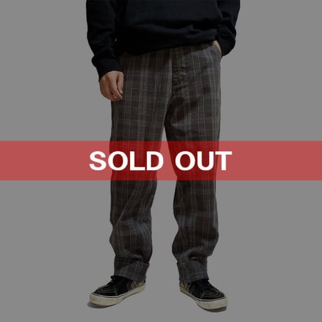 【USED】00'S GOODENOUGH CHECK EASY PANTS