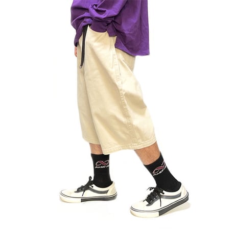【USED】90'S-00'S OLD VANS SHORTS OFF WHITE
