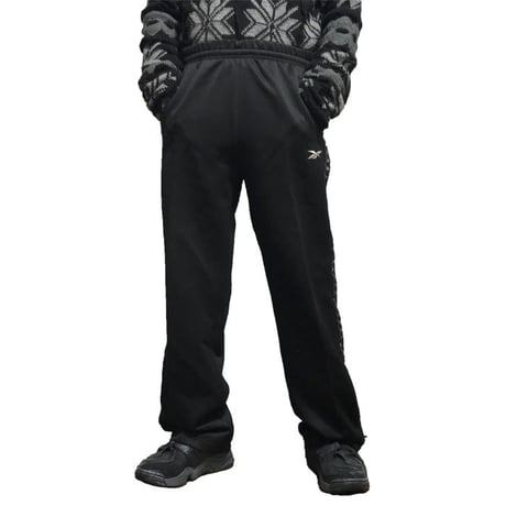 【USED】90'S  REEBOK VECTOR LINE TRACK PANTS