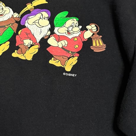 【USED】90's WALT DISNEY Snow White and the Seven Dwarfs L/S T-SHIRT