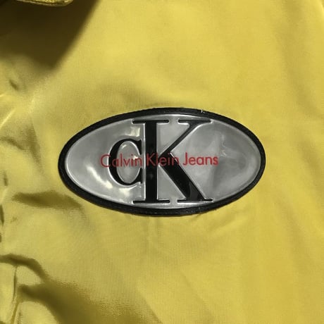 【USED】90'S CK CALVIN KLEIN JEANS PADDED NYLON JACKET