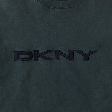 【USED】90'S DKNY LOGO SWEATSHIRT