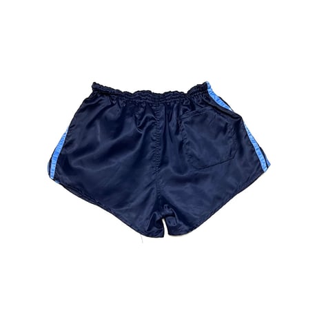 【USED】80's adidas RUNNING POLY SHORTS NAVY MADE IN WEST-GERMANY