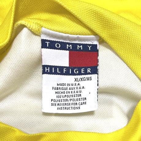 【USED】90'S TOMMY HILFIGER CYCLING GEAR JERSEY