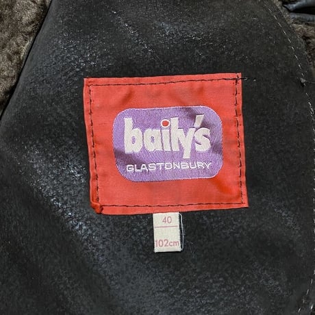 【USED】80'S BAILY'S GLASTONBURY SHEEPSKIN COAT