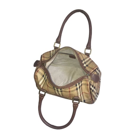 【USED】VINTAGE BURBERRYS MINI BOSTON BAG