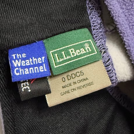 【USED】00's L.L.Bean × The Weather Channel POLARTEC Earflap Cap