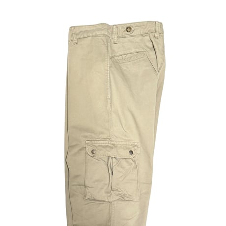 【USED】90's Chocolate Skateboards Cargo Pants Beige Made in USA