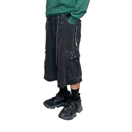 【USED】90's-00's TRIPP nyc BONDAGE BAGGY SHORTS