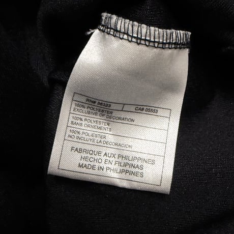 【USED】00's NIKE Blackout Logo Performance T-shirt