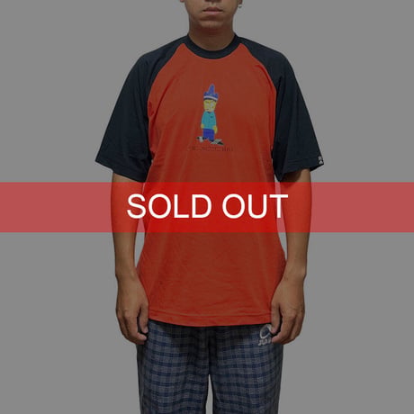 【USED】00'S ADIDAS "ADiZOW" RAGLAN SLEEVE T-SHIRT