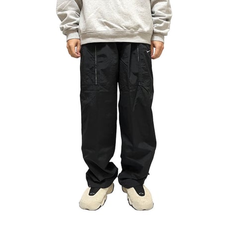 【USED】00'S NIKE GIMMICK NYLON PANTS BLACK