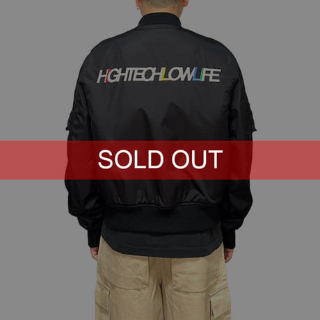 【USED】KOMAKINO 2015SS HIGH TECH LOW LIFE MA-1 JACKET