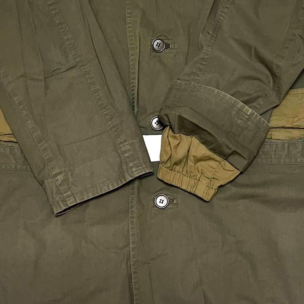 USED】HELMUT LANG 1999 LINE PAINT FIELD COAT KH USED】HELMUT LANG 1999 LINE PAINT FIELD COAT KH