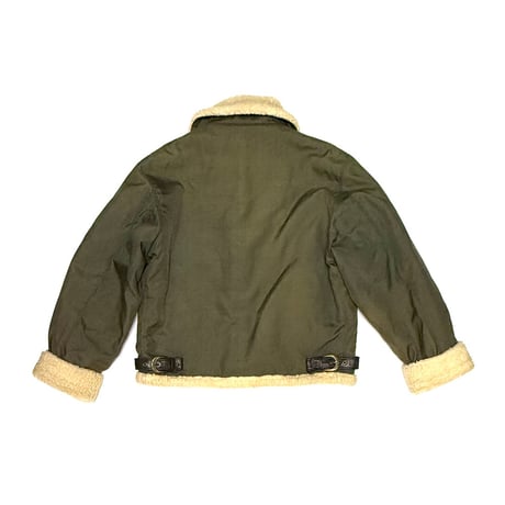【USED】90'S BAD BOY × SCHOTT B-3 JACKET KHAKI