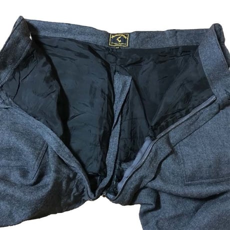 【USED】90'S ANGLOMANIA VIVIENNE WESTWOOD WOOL BONDAGE TROUSERS